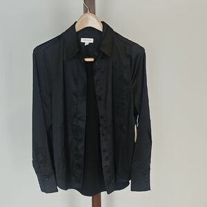 Nordstrom Classic Black Shirt Mens S